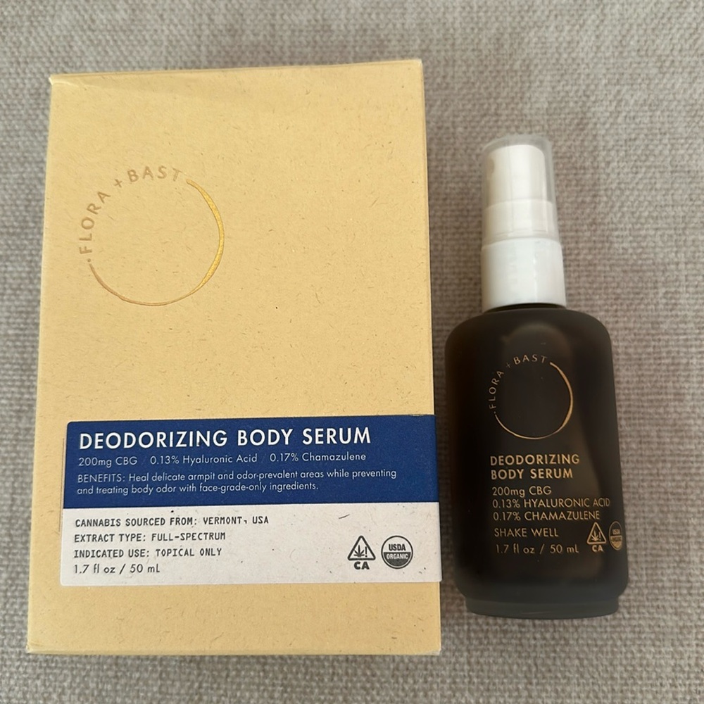 Deodorizing body serum. New.